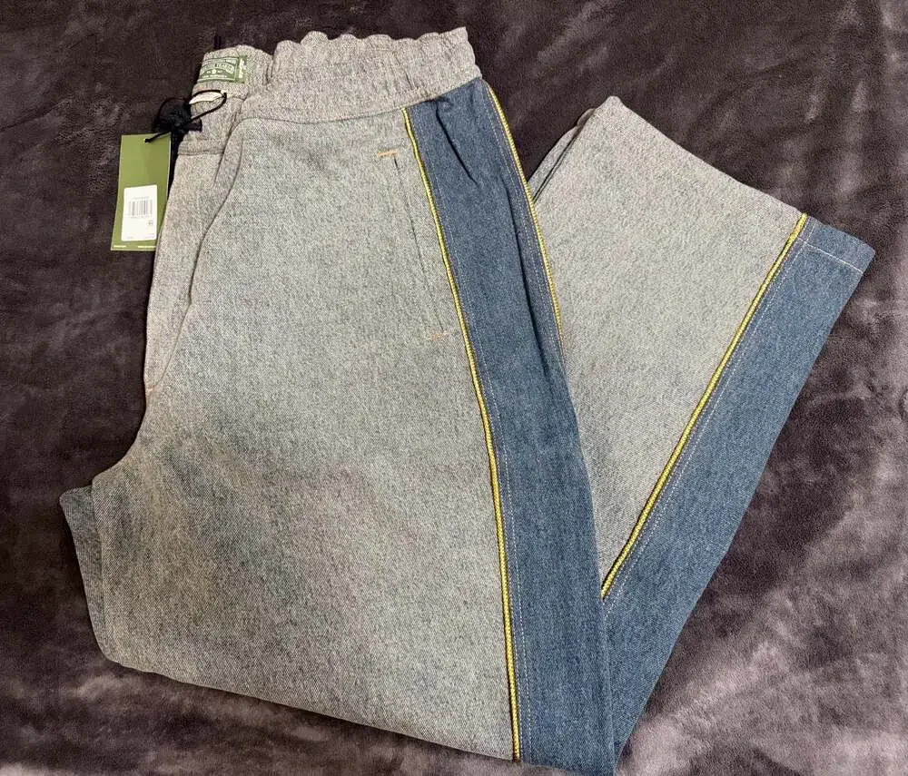 Denim Tears x Levi's Fleur De-Lis Denim Track Pants